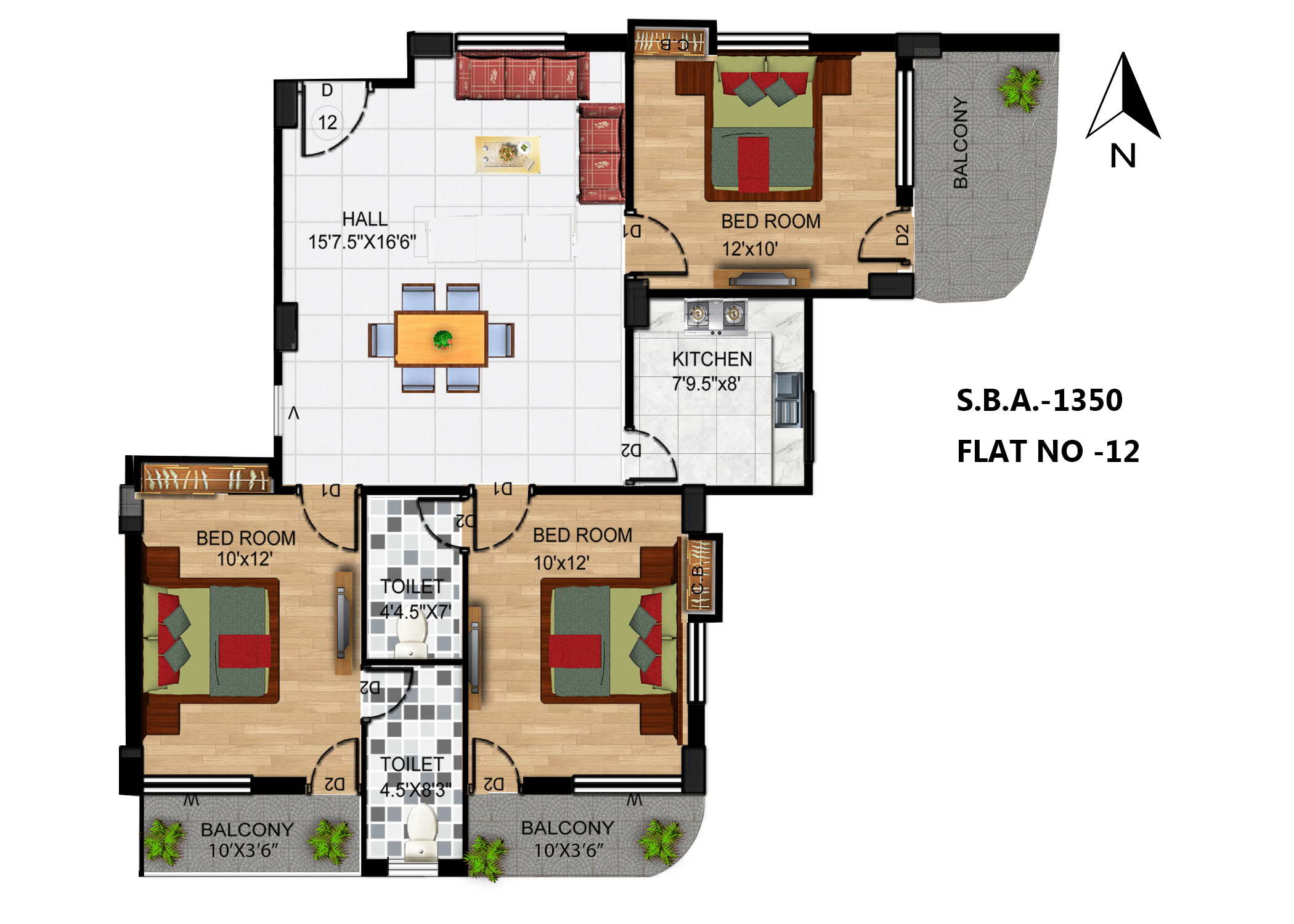 3 BHK